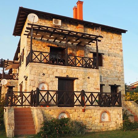 Halkidiki Luxurious Stonehouses Псакудія Екстер'єр фото