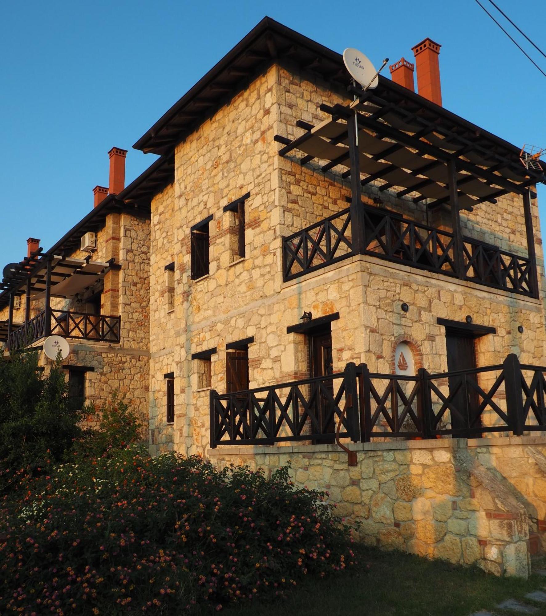 Halkidiki Luxurious Stonehouses Псакудія Екстер'єр фото